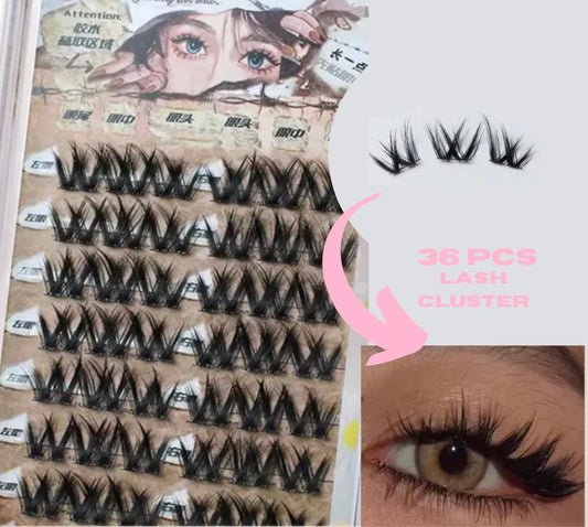 Cateye Cluster 36 Pcs